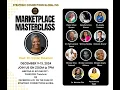 Marketplace Masterclass Session 5