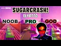 Download Lagu ElyOtto - SugarCrash! - Noob vs Pro vs God (Fortnite Music Blocks)