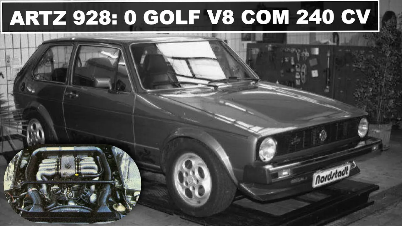 ARTZ-928: O GOLF V8 COM 240 CV! | GARAGEM DO BELLOTE TV