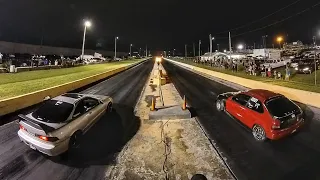 FWD shootout Test n tune at Showtime Dragstrip
