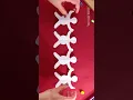 How to make a paper Gingerbread Man garland Border Decorations