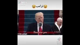ترامب يقرة شعر 