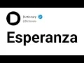Esperanza Meaning In English