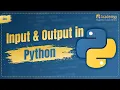 Input Output in Python 2025 User Input Print Function Explained