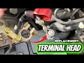 How to Replace a Car Battery Terminal Head Easily at Home Fix a Broken Cable of Battery Terminal