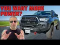 So You Want More Power Out Of The Toyota Tacoma