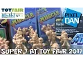 Super 7 Product Display at New York Toy Fair 2017 - MUSCLE, ReAction, and more!