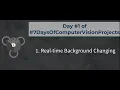 Day Real Time Background Changing in Python