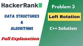 Left Rotation Hackerrank Solution Problem Solving Data Structures - Arrays C Solution
