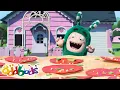 Download Lagu Zee's Pizza Party | Oddbods Cartoons | Funny Cartoons For Kids