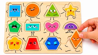 Shapes & Numbers Puzzle Adventure 🔷🔢 Match, Find & Play