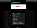 Creative Menu Effect