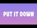 T-Pain - Put It Down