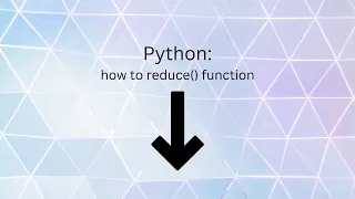 How to use reduce in python