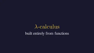 The Lambda Calculus