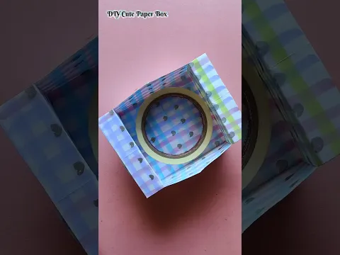 DIY paper box 🎁 #shorts #viral #trending #art #craft #diy #box #ideas #diybox