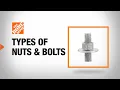 Types of Nuts and Bolts The Home Depot