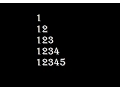 C Program to Display Half Pyramid Using Numbers