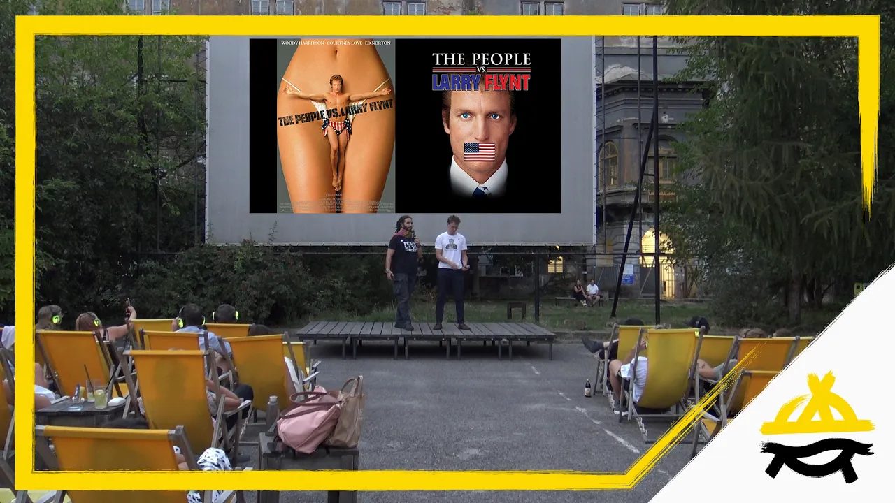 Debata a promítání filmu Lid versus Larry Flynt (Svobodný přístav & SFL)