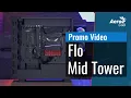 AeroCool Flo Mid Tower Case Promo