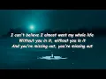 The Head and the Heart - Tiebreaker (Lyrics)