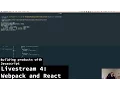Building products with javascript - Livestream 4