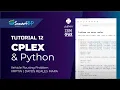 CPLEX Python Tutorial 12 Vehicle Routing Problem - VRPTW DATOS REALES MAPA