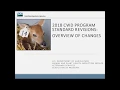 CWD Program Standards Overview for Producers