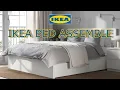 IKEA Bed Assemble MALM High bed frame with 2 drawers 160x200