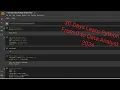 Day 1 Introduction to Python Basics - 30 Days Python for Data Analyst 2024