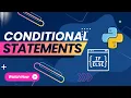 Python Tutorial - Conditional Statements Explained in Hindi 2025 if elif else