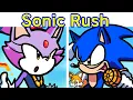 Sonic Rush in FNF | Blaze the Cat VS Sonic The Hedgehog (Rushshot)