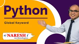 Global Keyword in Python Python Tutorial Naresh IT