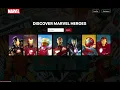 Marvel Website - Marvel Comics API React Js Responsive Design