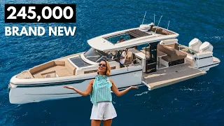 WHY SO CHEAP? 🤯 2025 Saxdor 400 GTS Affordable Fast Family Yacht Tour