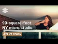 Simple life Manhattan a 90-square-foot microstudio