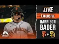 Giants outfielder Harrison Bader shares mentality at plate vs Padres after win NBC Sports BA