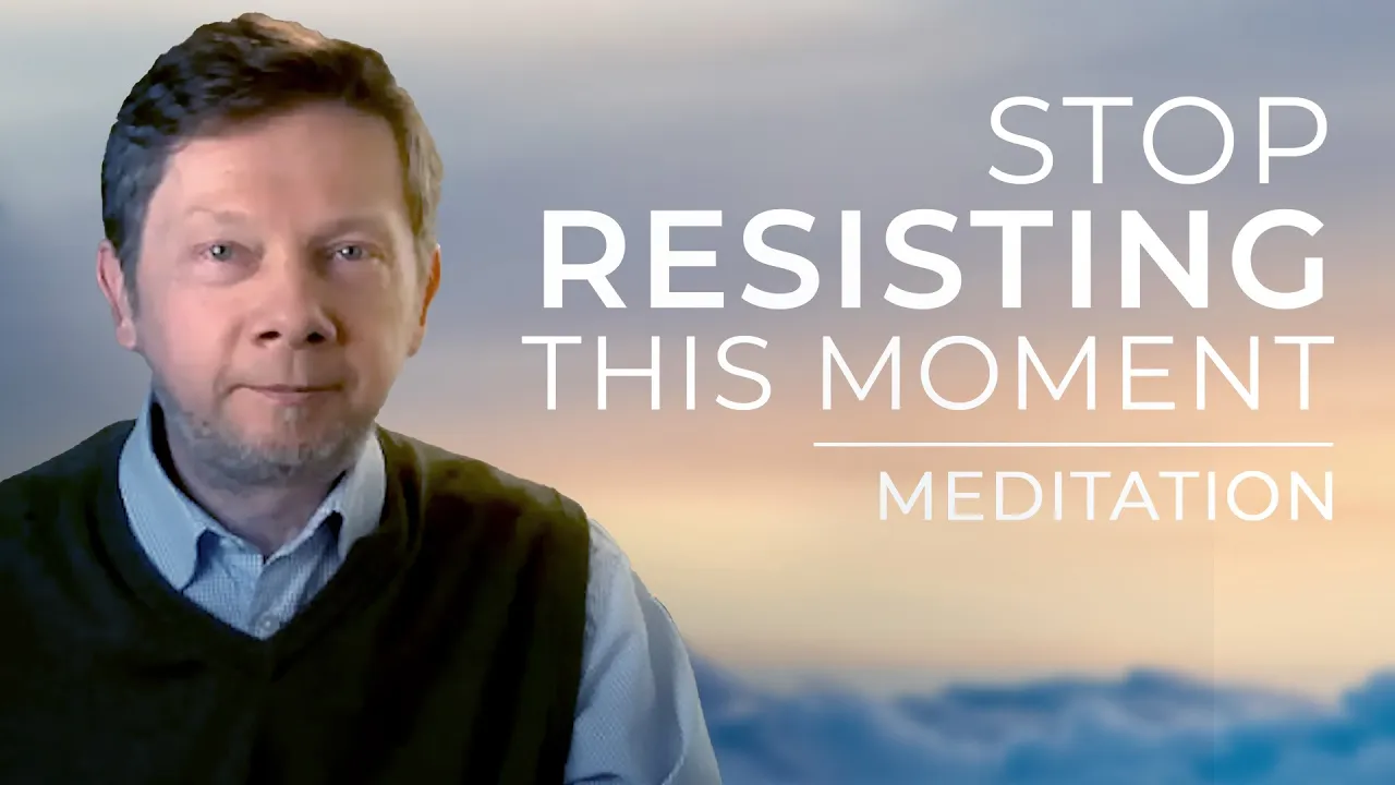 Allow This Moment to Be as It Is | Let Go and Surrender with This 20 Minute Meditation with Eckhart