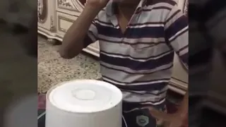 ادوب واشرب حبوب انا وياك ابو شامه دندنها