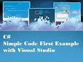 C - Simple Code First Example with Visual Studio