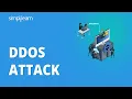 DDoS Attack DDoS Attack Explained What Is A DDoS Attack Cyber Attacks Explained Simplilearn
