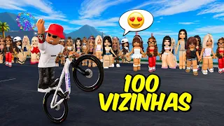 IMPRESSIONEI TODAS AS VIZINHAS DO MEU BAIRRO NO GRAU!😱🏍️ | Roblox RP