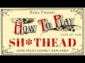 How to Play Shithead aka Palace
