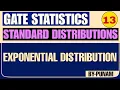 Exponential Distribution Solved Examples ONE SHOT GATE STATISTICS Statistics by Pun