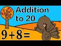 Thanksgiving Add to Twenty Math Brain Break