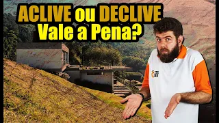 Terreno DECLIVE ou ACLIVE l Qual vale mais a pena para CONSTRUIR?