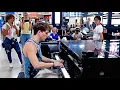 Download Lagu I played FIX YOU at the Airport