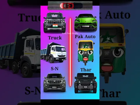 Scorpio S11 VS Pakistani Auto ❓|| #shorts #youtubeshorts