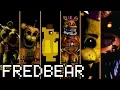 Evolution of Fredbear Golden Freddy in FNAF 2014-2019