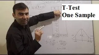 What is T-Test Why to use ONE sample T test Numerical solution in Urdu Hindi Kokab Manzoor